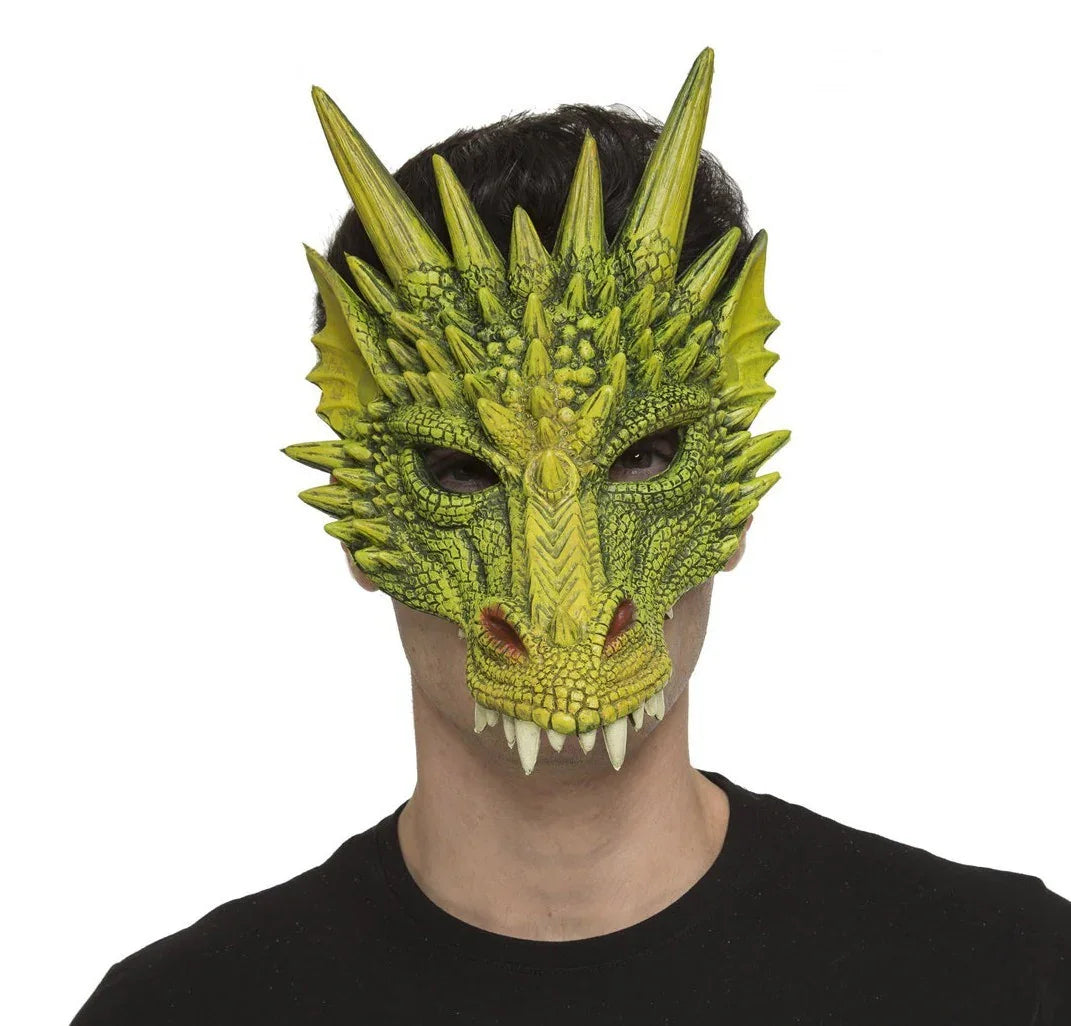 Máscara de Dragón Verde Máscaras y Caretas Guirca